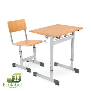 Set mobilier scolar reglabil 05 – Forte Plus HPCM