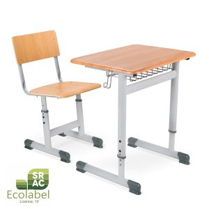 Set mobilier scolar reglabil Werzalit 07 – Forte Plus BWCM